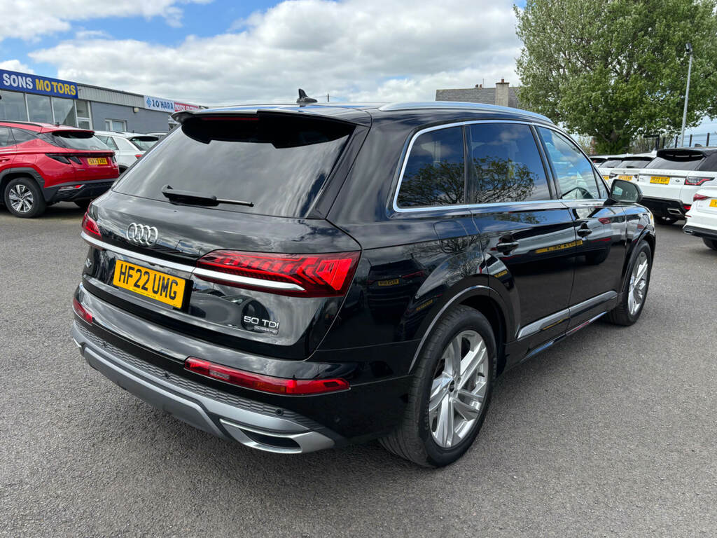 Audi Q7 50 Tdi Quattro S Line Tiptronic HF22UMG Black #4