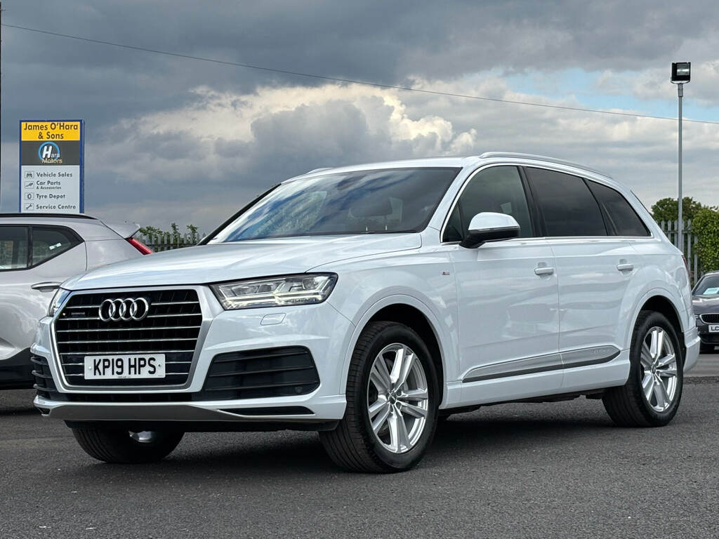 Audi Q7 3.0 Tdi Quattro S Line Tip White