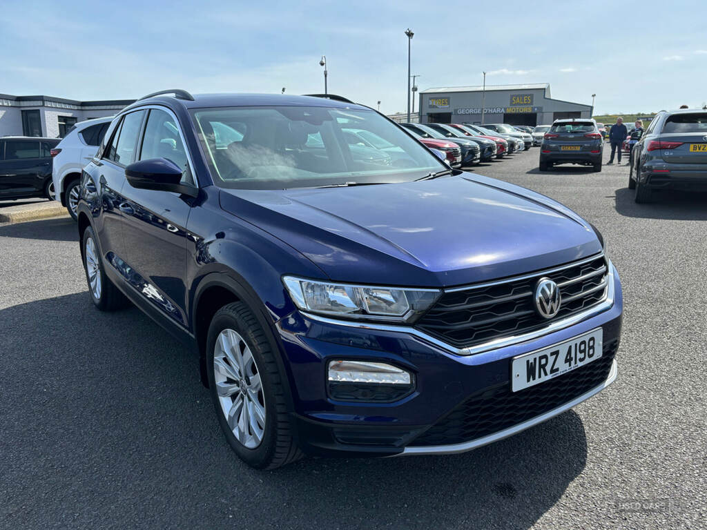 Volkswagen T-Roc 1.5 Tsi Evo Se Dsg WRZ4198 Blue #2