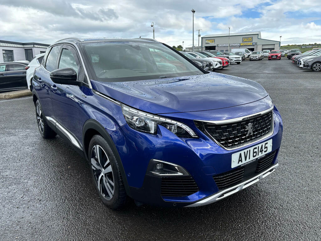 Peugeot 3008 1.5 Bluehdi Gt Line AVI6145 Blue #3