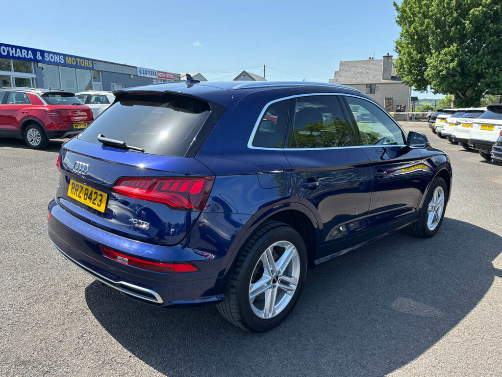 Audi Q5 40 Tdi Quattro S Line S Tronic RRZ8423 Blue #4
