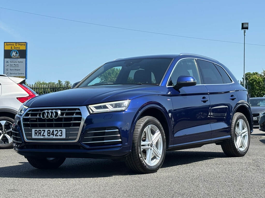 Audi Q5 40 Tdi Quattro S Line S Tronic Blue