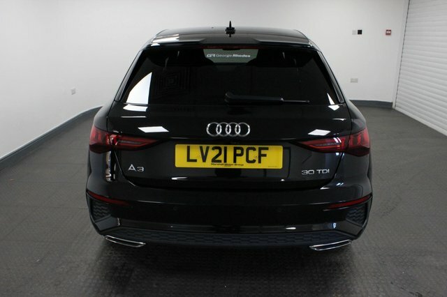 Audi A3 2021 2.0 Tdi 30 S Line Sportback S Tronic Euro 6 Black #5
