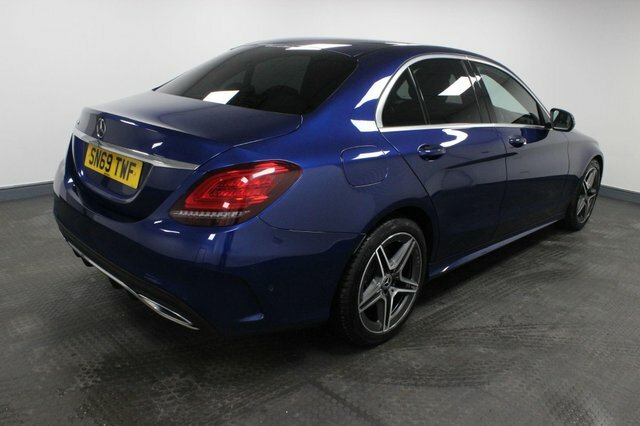 Mercedes-Benz C Class 2019 2.0 C300d Amg Line Premium G-tronic Euro 6 SN69TWF Blue #6