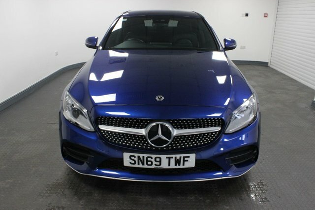 Mercedes-Benz C Class 2019 2.0 C300d Amg Line Premium G-tronic Euro 6 SN69TWF Blue #2