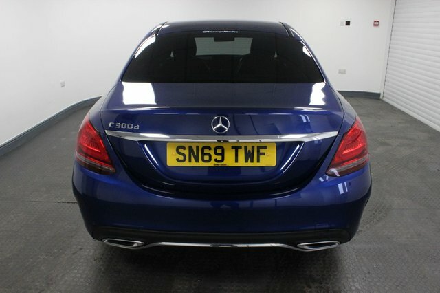 Mercedes-Benz C Class 2019 2.0 C300d Amg Line Premium G-tronic Euro 6 SN69TWF Blue #5