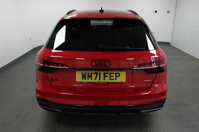 Audi A4 Avant 2022 2.0 Tdi 40 Black Edition S Tronic Quattro Eur Red #5