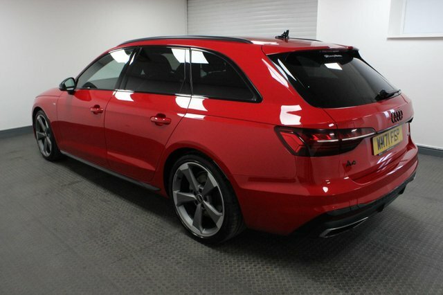 Audi A4 Avant 2022 2.0 Tdi 40 Black Edition S Tronic Quattro Eur Red #4