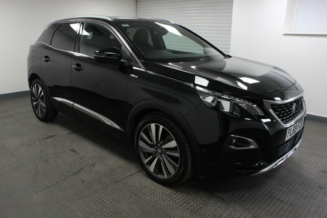 Peugeot 3008 2019 1.6 Puretech Gt Line Premium Eat Euro 6 Ss Black #3