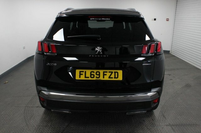 Peugeot 3008 2019 1.6 Puretech Gt Line Premium Eat Euro 6 Ss Black #5