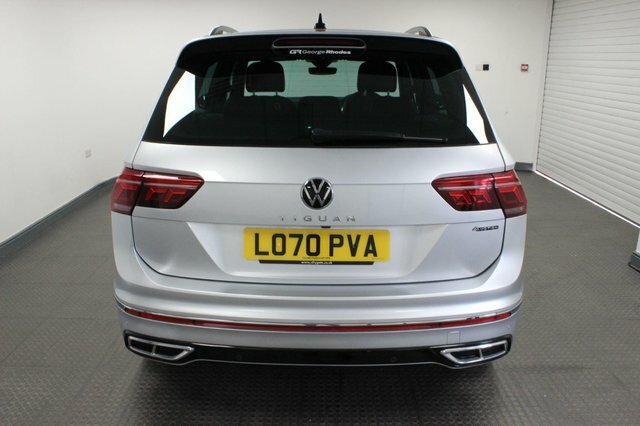 Volkswagen Tiguan 2021 2.0 Tdi R-line Dsg 4Motion Euro 6 Ss LO70PVA Silver #5