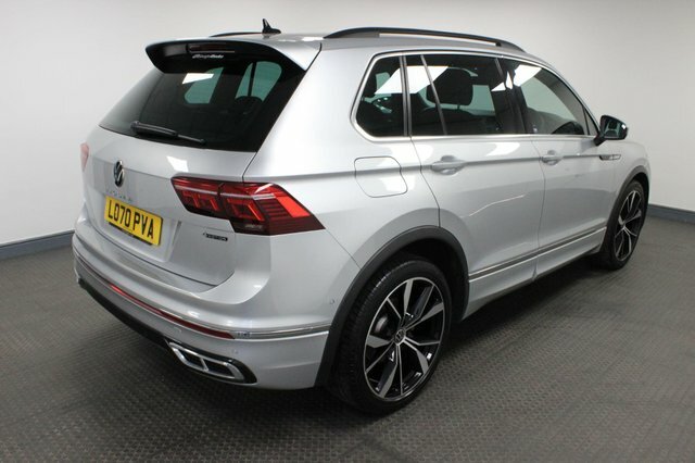 Volkswagen Tiguan 2021 2.0 Tdi R-line Dsg 4Motion Euro 6 Ss LO70PVA Silver #6