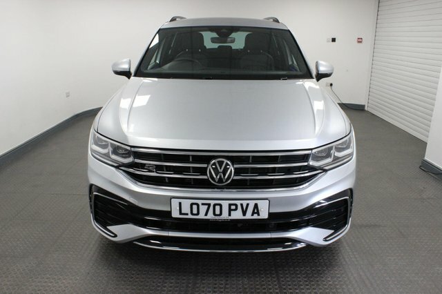 Volkswagen Tiguan 2021 2.0 Tdi R-line Dsg 4Motion Euro 6 Ss LO70PVA Silver #2