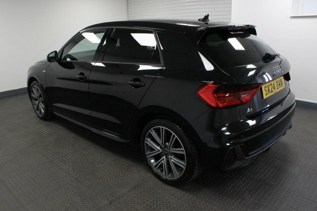 Audi A1 2024 1.0 Tfsi 25 S Line Sportback S Tronic Euro 6 SX24BXN Black #4