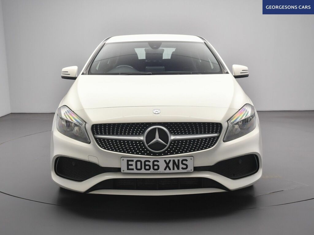 Mercedes-Benz A Class A200d Amg Line Hatchback EO66XNS White #3