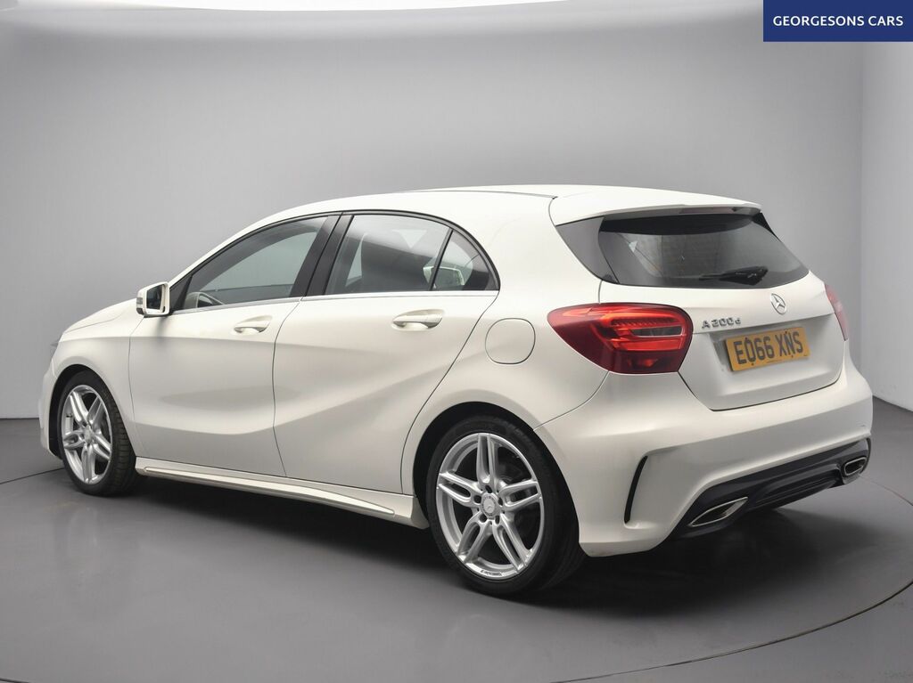 Mercedes-Benz A Class A200d Amg Line Hatchback White