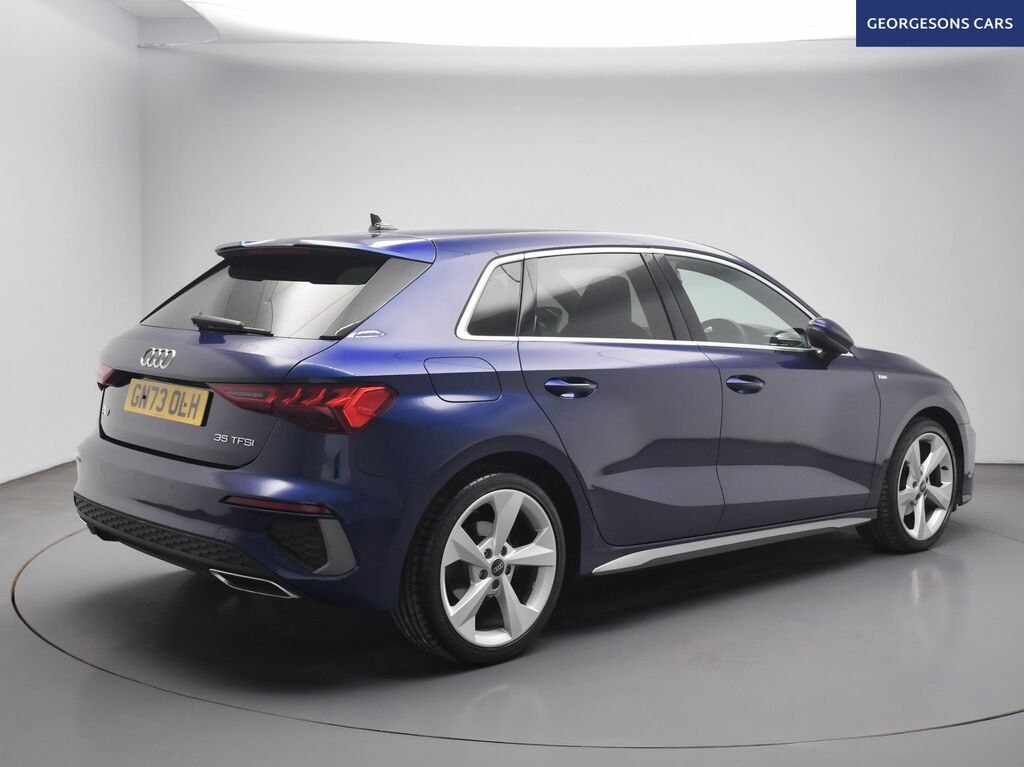 Audi A3 Tfsi 35 S Line GN73OLH Blue #6