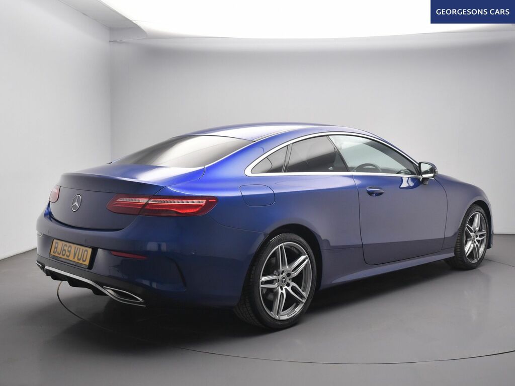 Mercedes-Benz E Class E220d Amg Line Coupe BJ69VUO Blue #6
