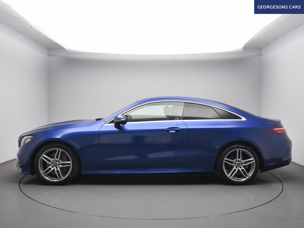 Mercedes-Benz E Class E220d Amg Line Coupe BJ69VUO Blue #2
