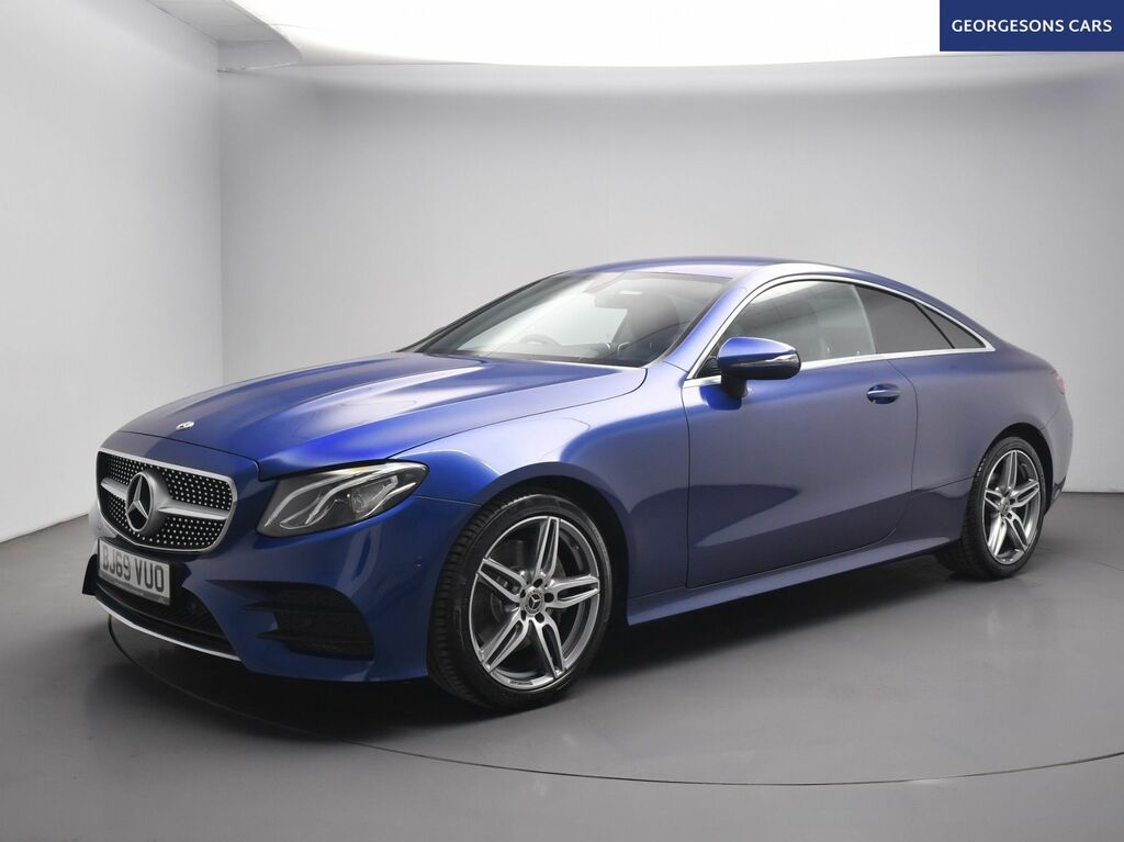 Mercedes-Benz E Class E220d Amg Line Coupe BJ69VUO Blue #4