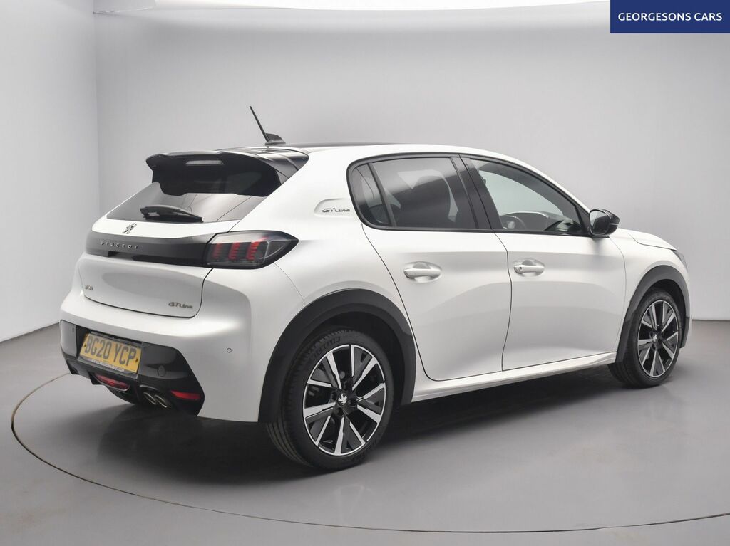 Peugeot 208 Puretech Gt Line Hatchback BG20YCP White #6