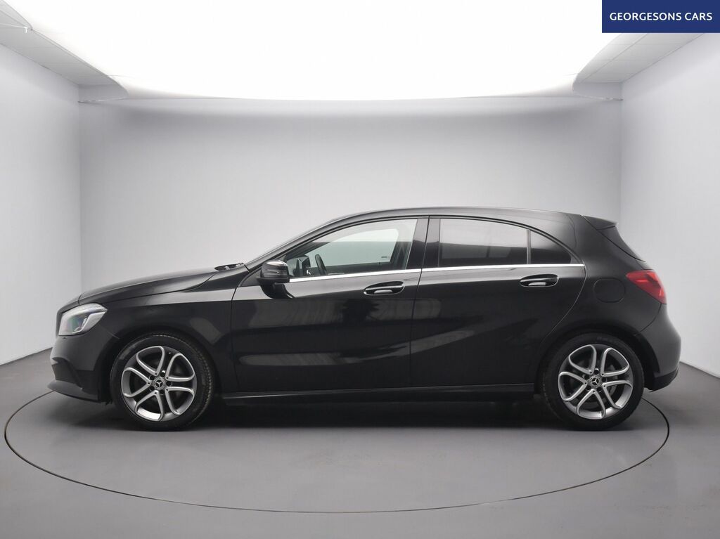 Mercedes-Benz A Class A200d Sport Edition Hatchback Black #2