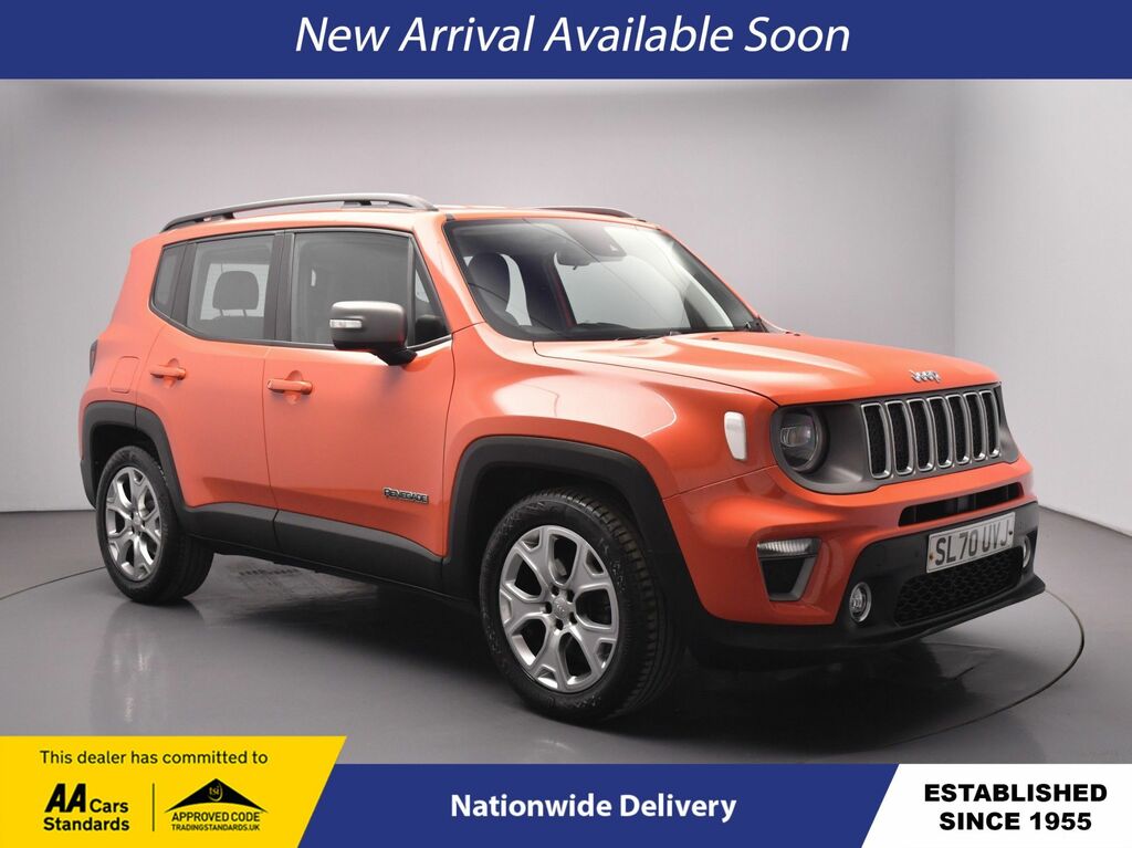 Jeep Renegade Gse T4 Limited Suv Orange