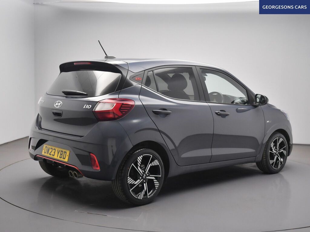 Hyundai I10 T-gdi N Line Hatchback OW23YBD Grey #6