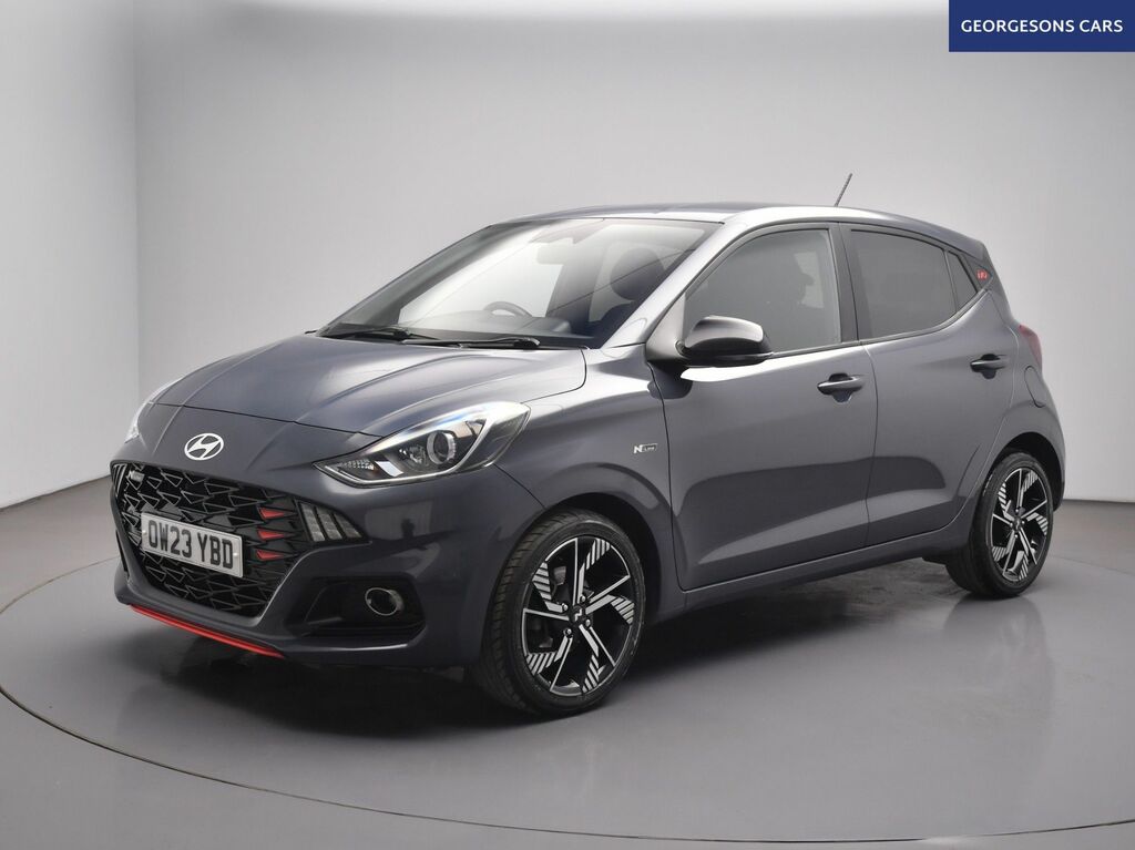 Hyundai I10 T-gdi N Line Hatchback OW23YBD Grey #4