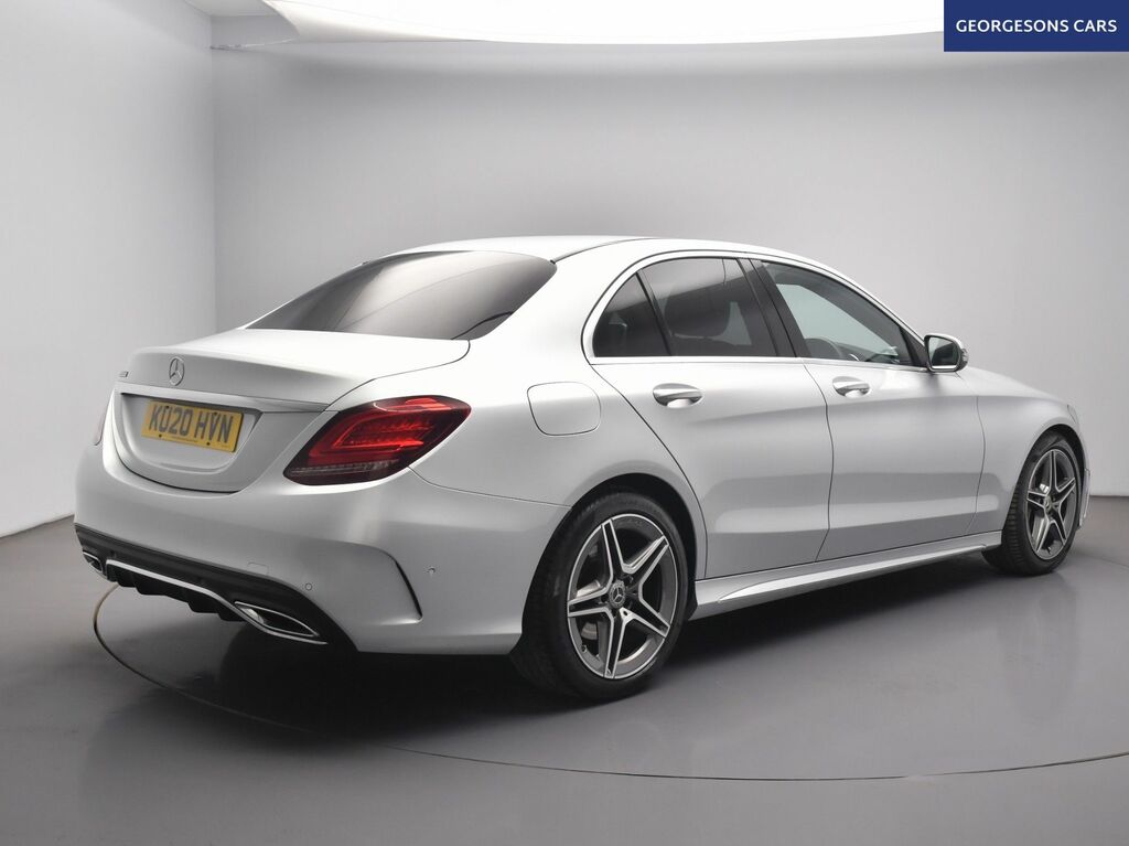 Mercedes-Benz C Class C220d Amg Line Premium KU20HVN Silver #6