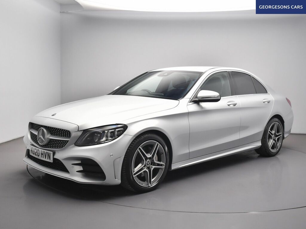 Mercedes-Benz C Class C220d Amg Line Premium KU20HVN Silver #4