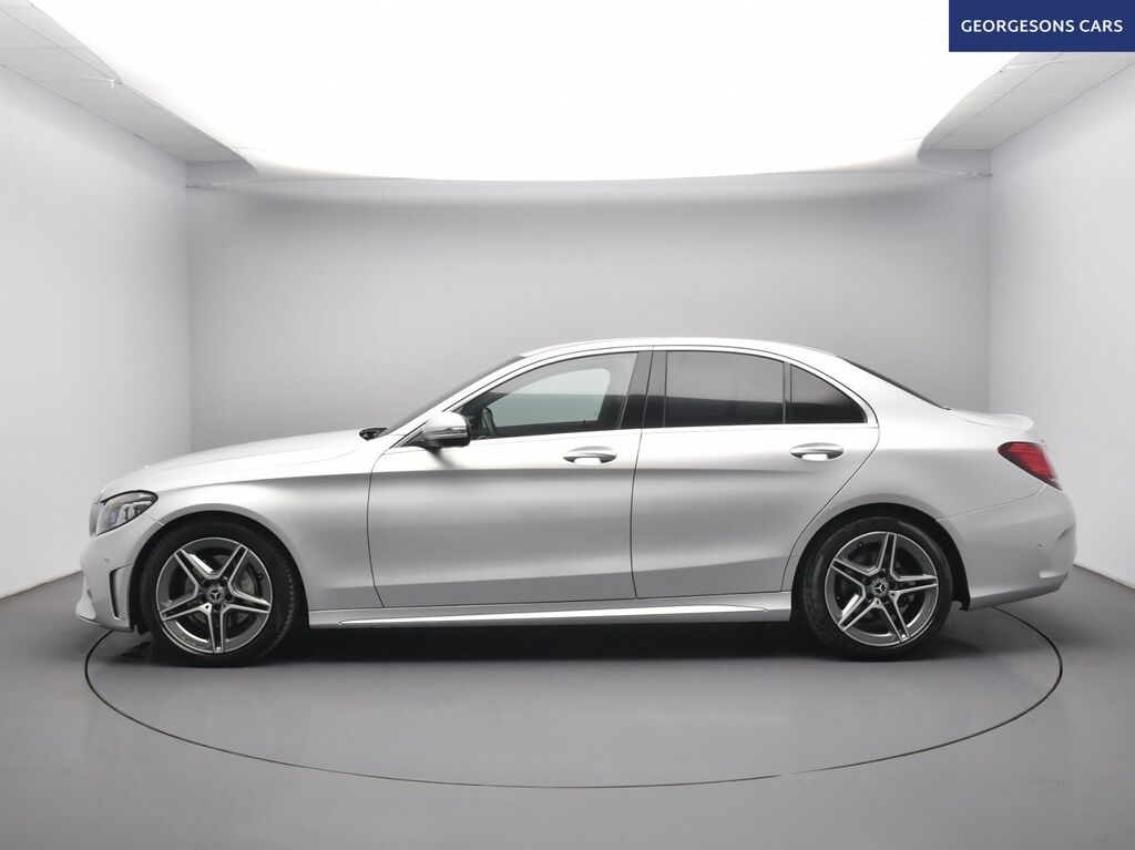 Mercedes-Benz C Class C220d Amg Line Premium KU20HVN Silver #2