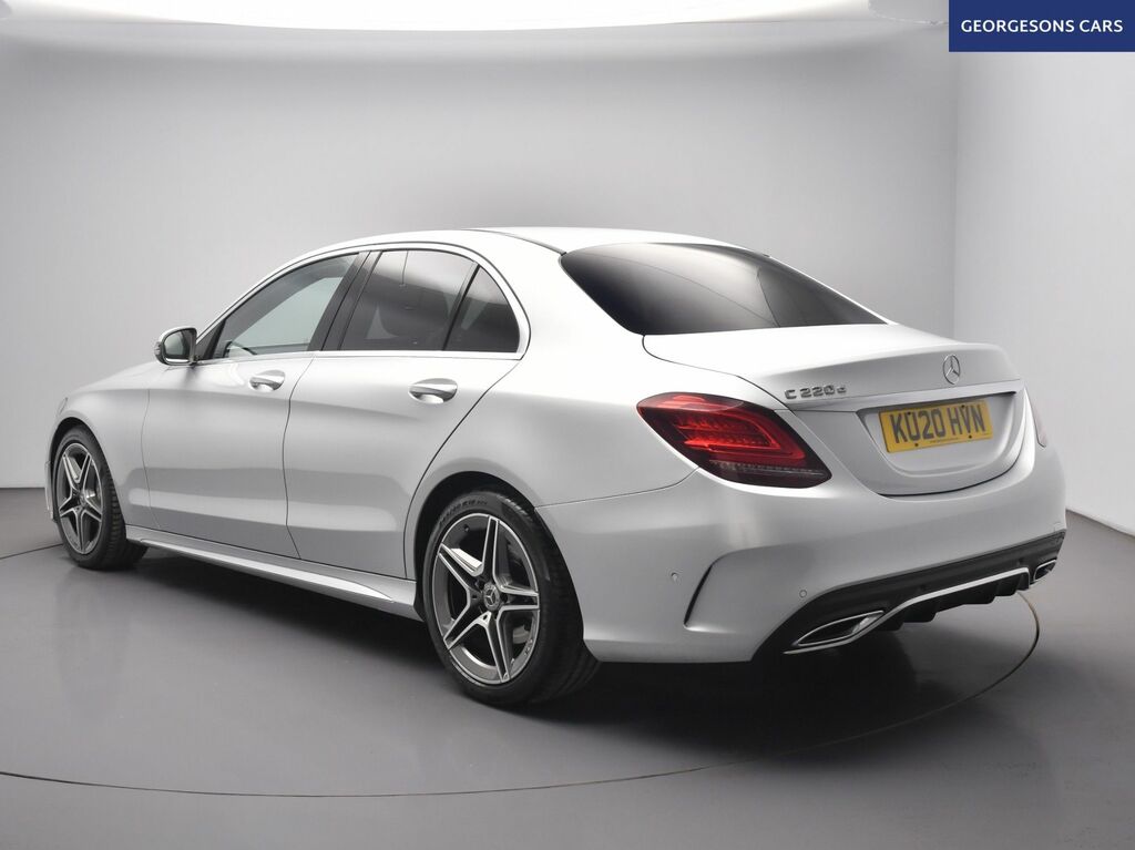 Mercedes-Benz C Class C220d Amg Line Premium Silver