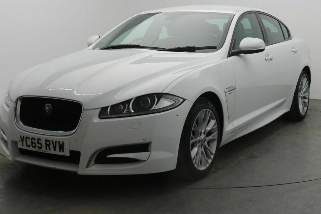 Jaguar XF R-sport Saloon YC65RVW White #2