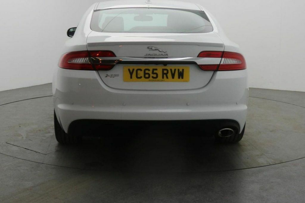 Jaguar XF R-sport Saloon YC65RVW White #5