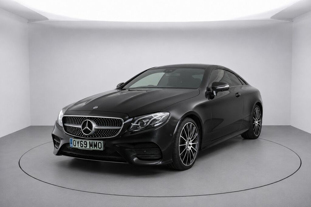 Mercedes-Benz E Class E220d Amg Line Coupe Black