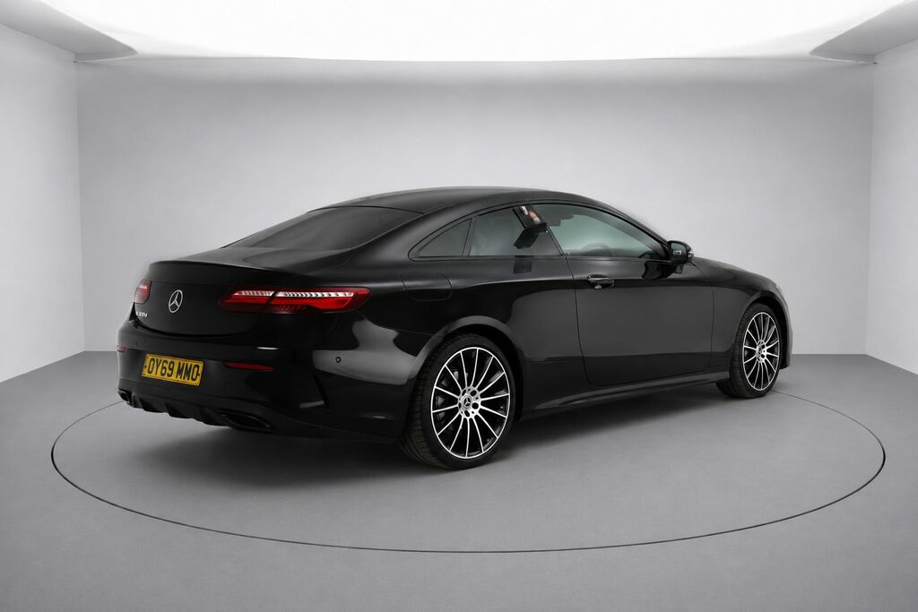 Mercedes-Benz E Class E220d Amg Line Coupe OY69MMO Black #2
