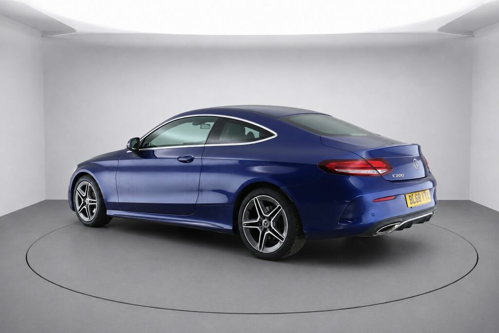 Mercedes-Benz C Class C200 Mhev Amg Line BL68YYX Blue #2