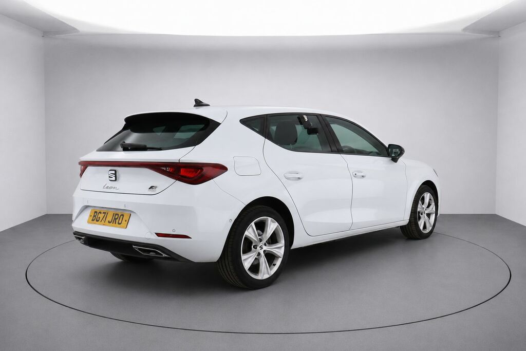 Seat Leon Ehybrid 12.8Kwh Fr Hatchback BG71JRO White #5