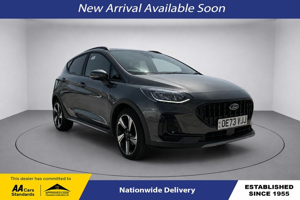 Ford Fiesta Ecoboost Active Hatchback OE73VJJ Grey