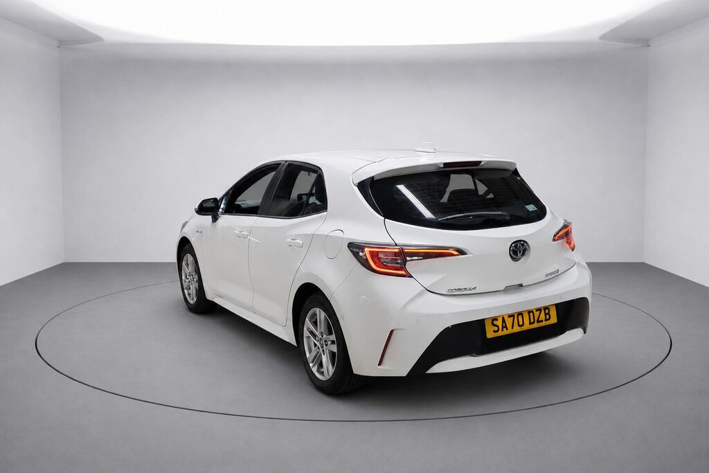 Toyota Corolla Vvt-h Gpf Icon Tech SA70DZB White #2