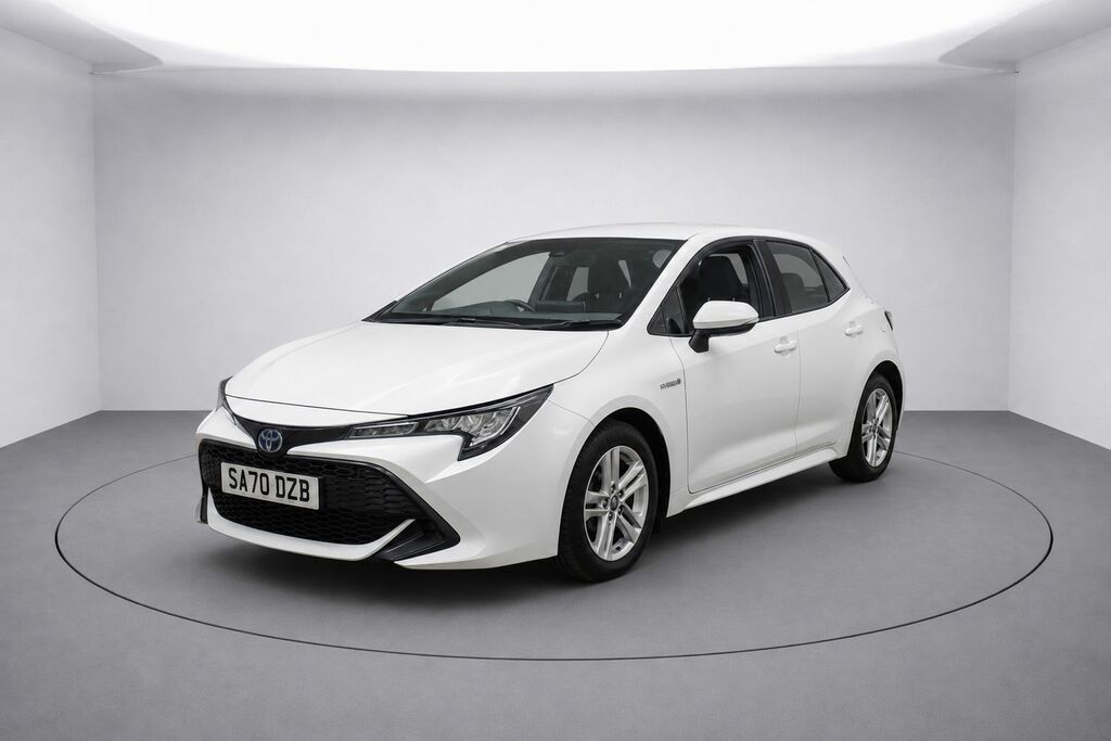 Toyota Corolla Vvt-h Gpf Icon Tech White
