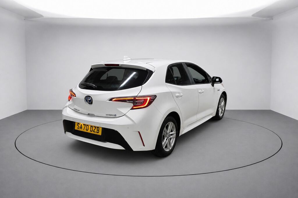 Toyota Corolla Vvt-h Gpf Icon Tech SA70DZB White #3