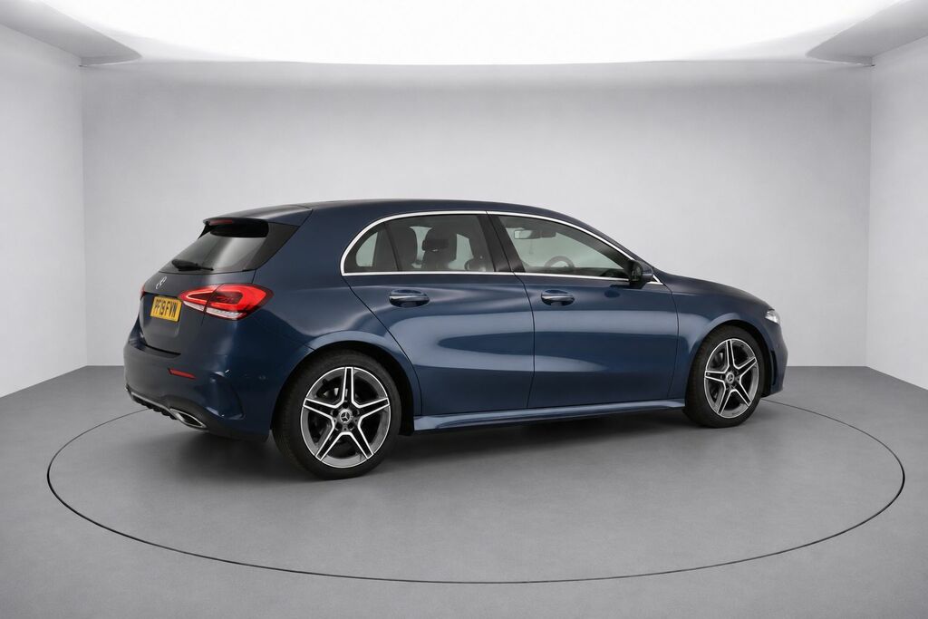Mercedes-Benz A Class A180d Amg Line Premium PF19FVN Blue #2