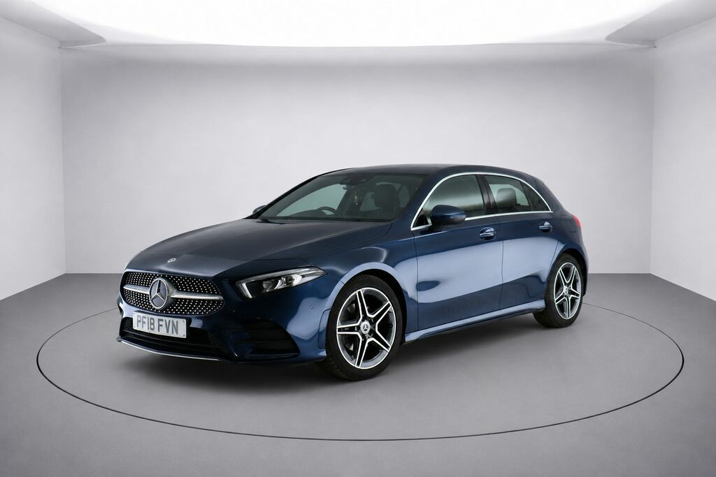Mercedes-Benz A Class A180d Amg Line Premium Blue