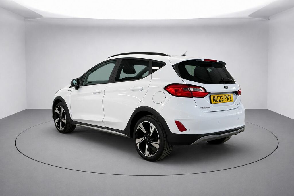 Ford Fiesta Ecoboost Mhev Active Edition NU23PKZ White #2