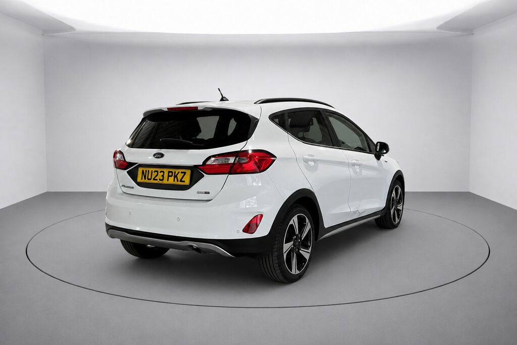 Ford Fiesta Ecoboost Mhev Active Edition NU23PKZ White #3