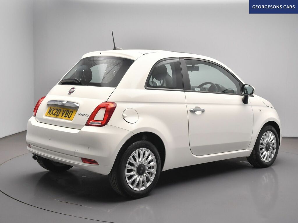 Fiat 500 Mhev Lounge Hatchback MX20VBO White #6