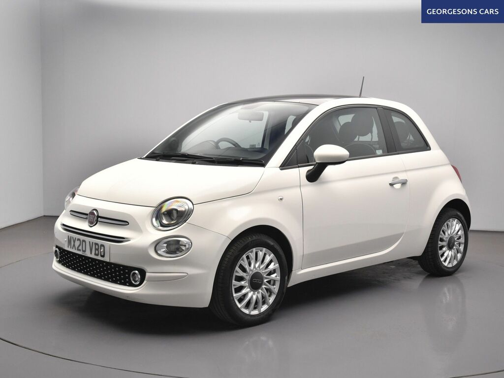 Fiat 500 Mhev Lounge Hatchback MX20VBO White #4