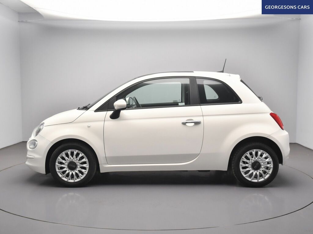 Fiat 500 Mhev Lounge Hatchback MX20VBO White #2